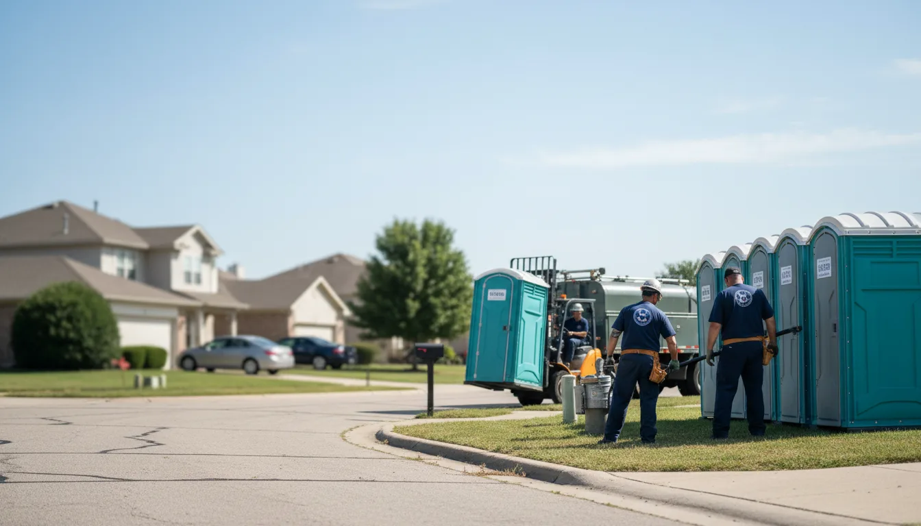Porta Potty Rental in Greenup, IL near me